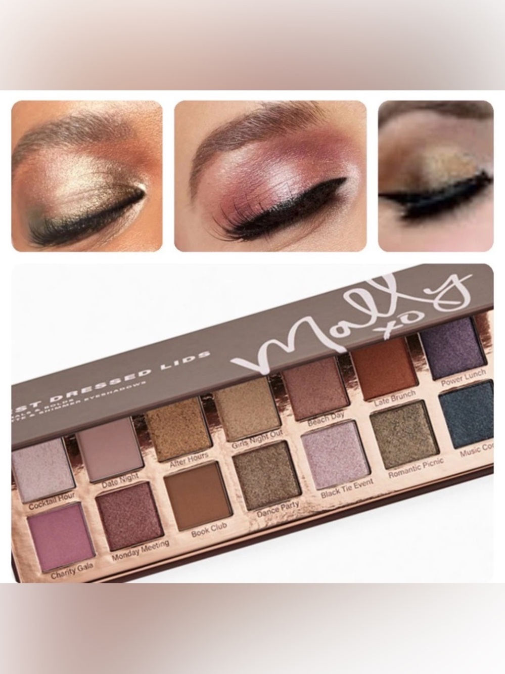 NEW~ Mally Best Dressed Lids Eyeshadow Palette.